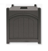 10 Gallon Square Club Cleaner Black