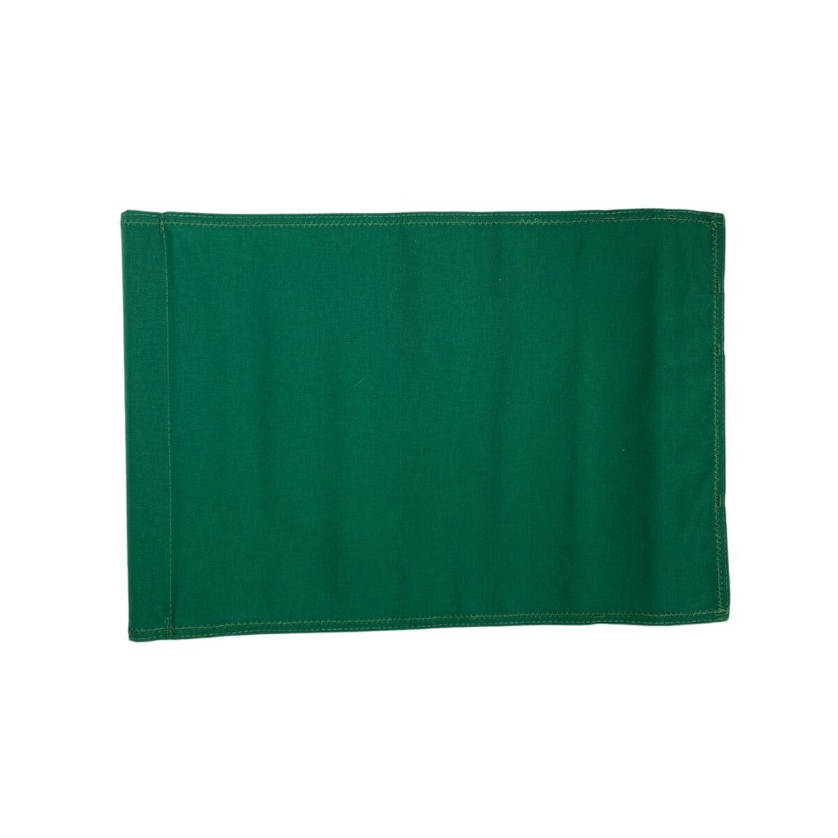 Green 14x20 Plain Flags Tubed