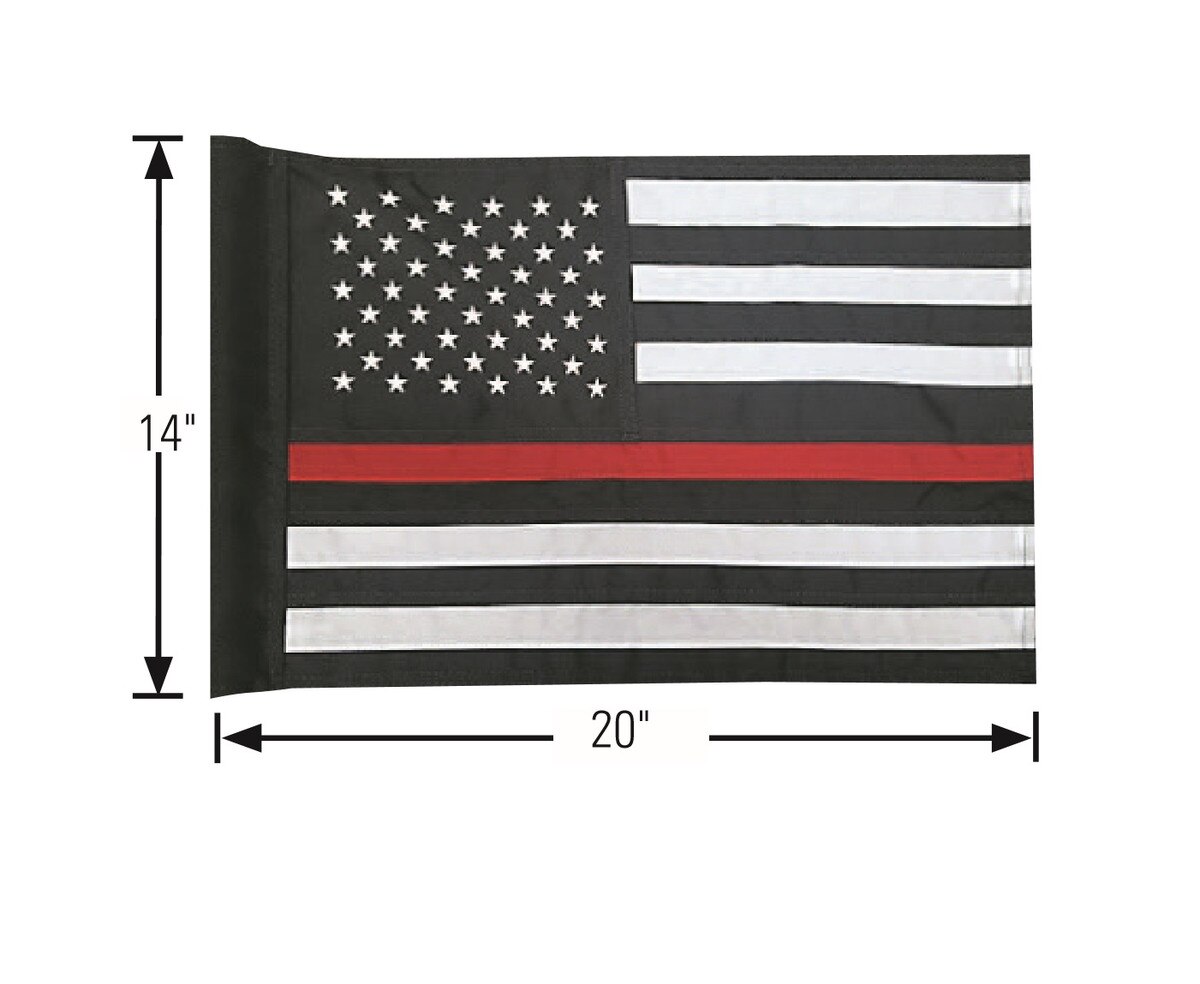 American Flag Redline