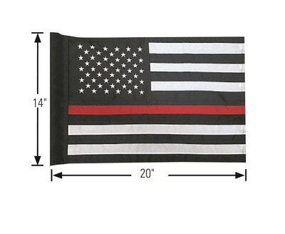 American Flag Redline