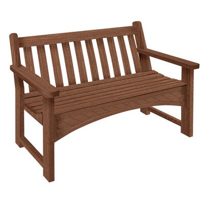 4' Heritage Bench Walnut