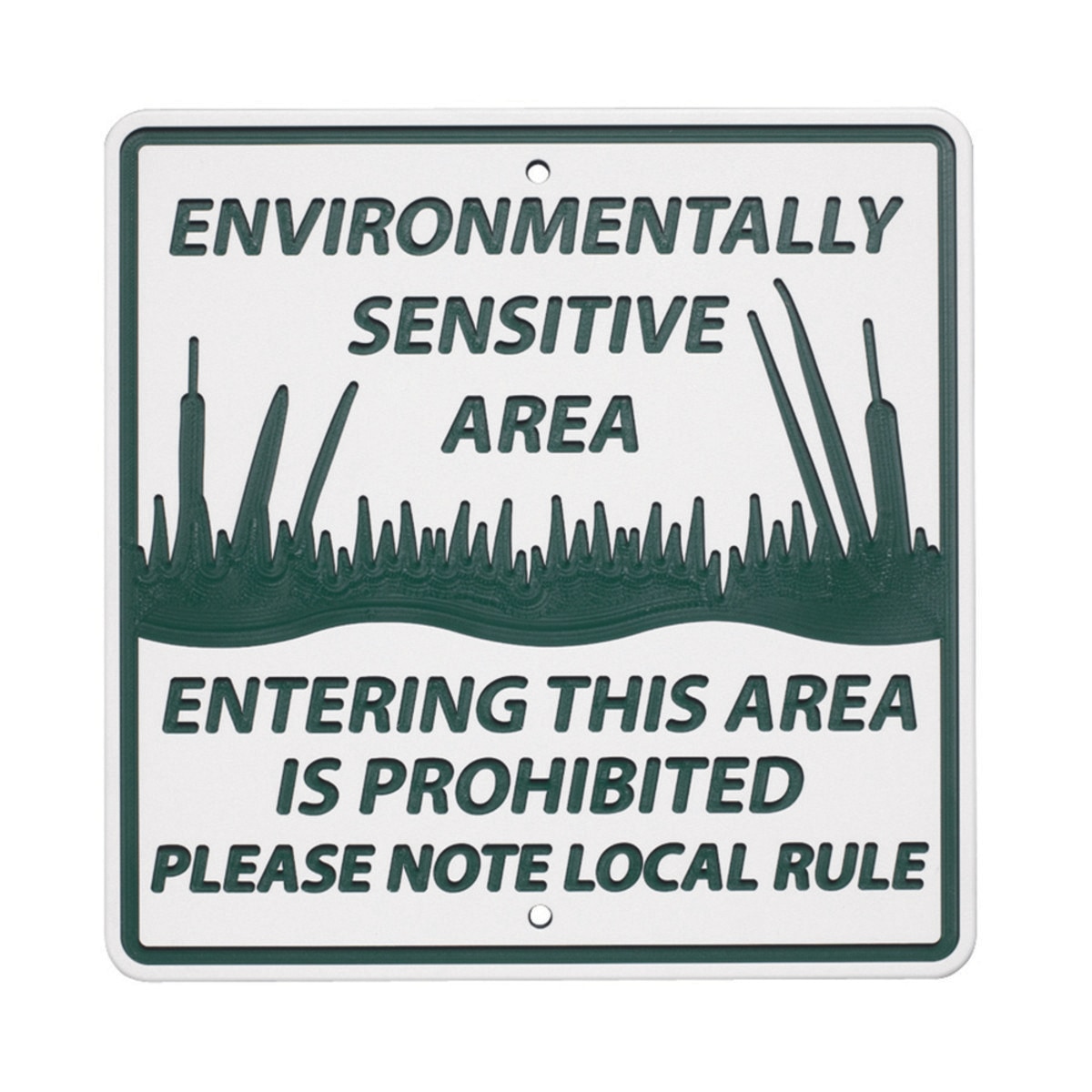 Environmentally Sensitive Area Sign