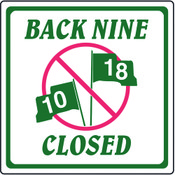 Back Nine Closed