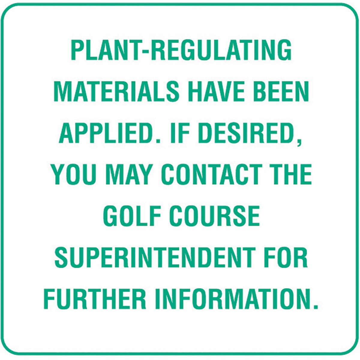 Plant-Regulating Material Applied