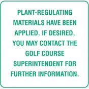 Plant-Regulating Material Applied