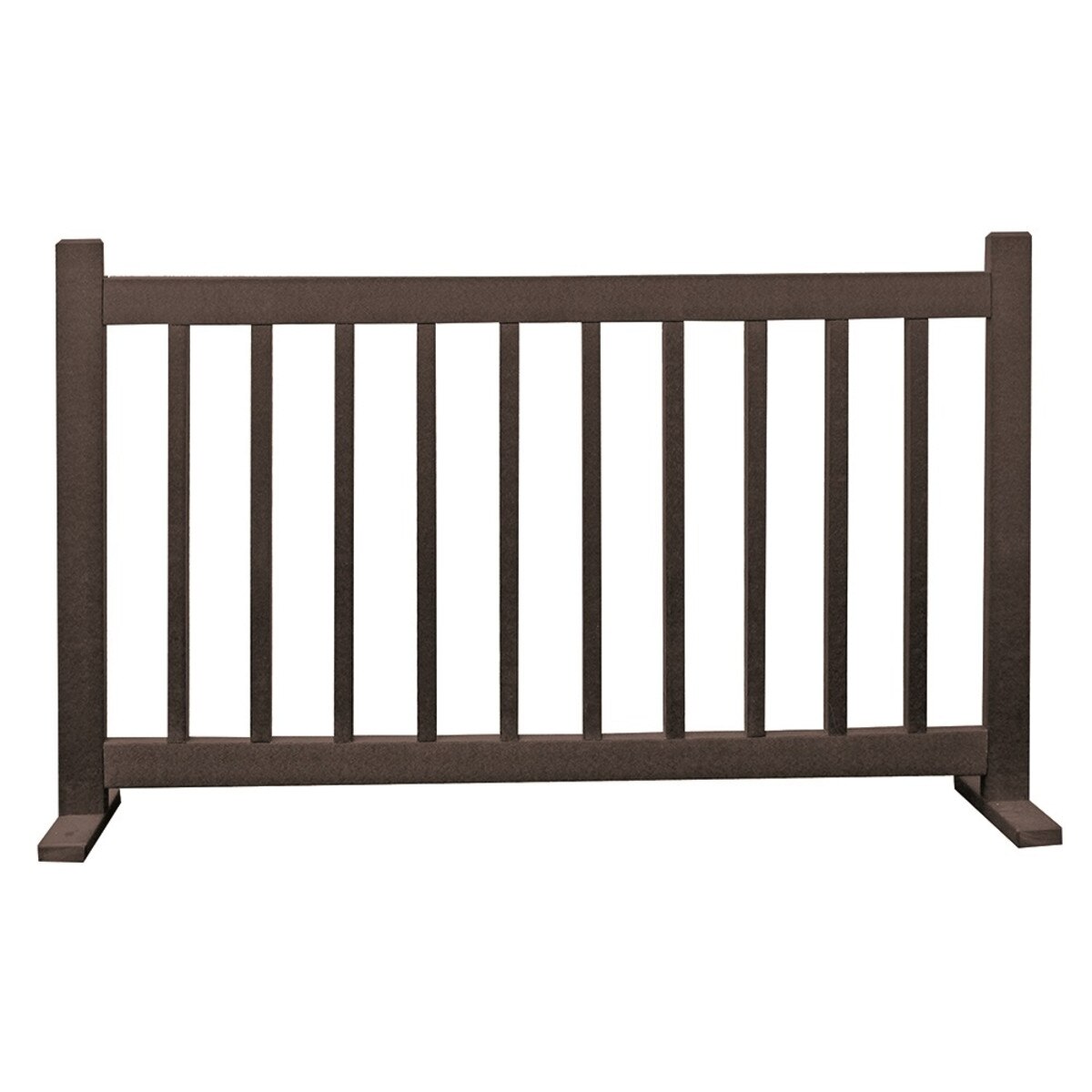 6' Barrier W/T Feet Black