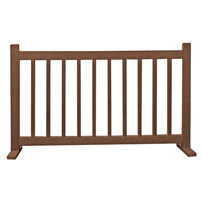 6' Barrier W/T Feet Brown
