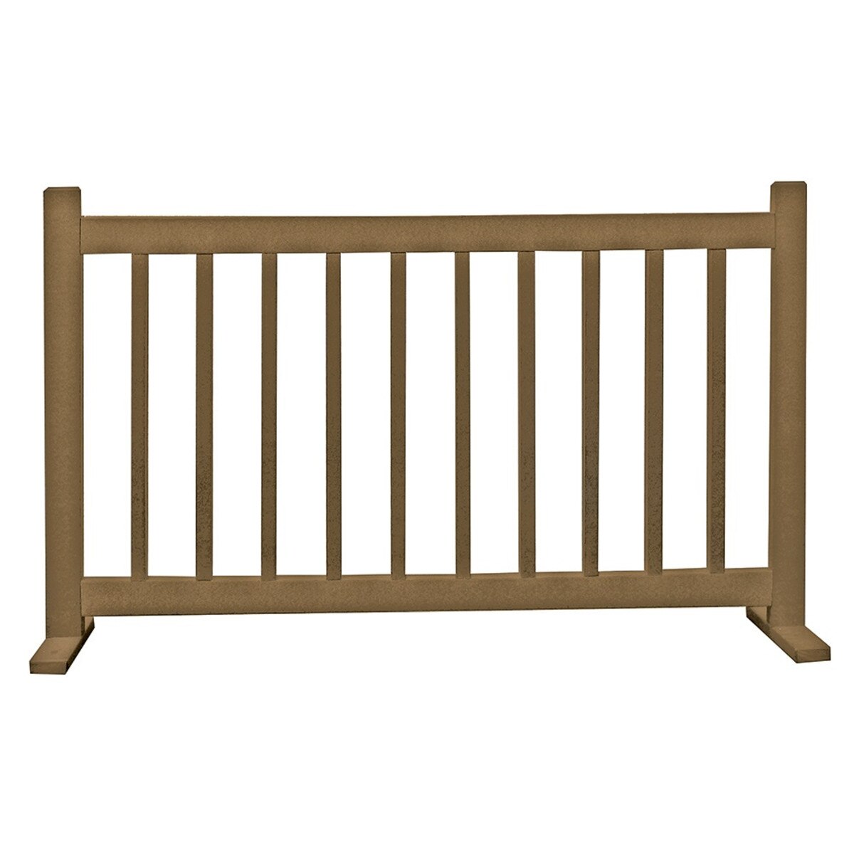 6' Barrier W/T Feet Driftwood