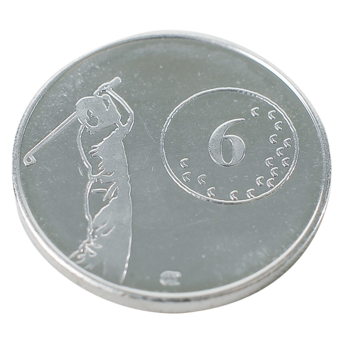 Large Silver Token #6