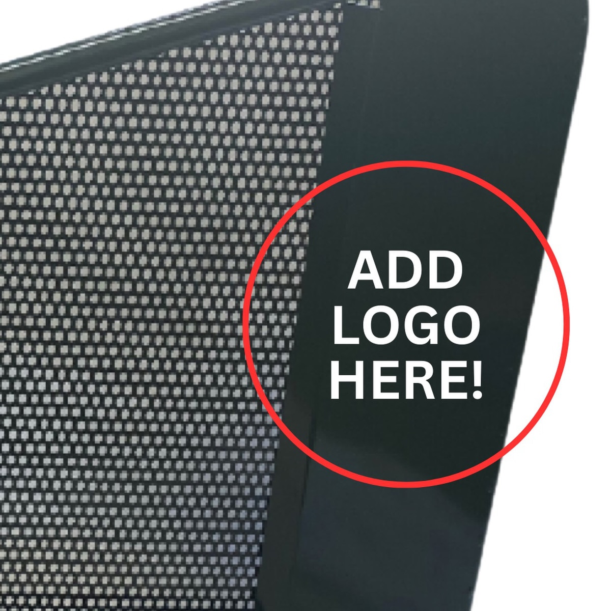 MESH STEEL TEE DIVIDER ADD LOGO