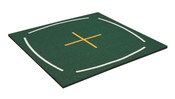 teaching golf mat