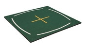 teaching golf mat