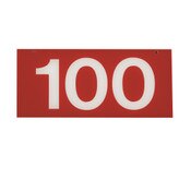 RANGE TARGET NET YARDAGE PLATE- 100