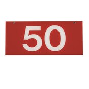 RANGE TARGET NET YARDAGE PLATE - 50