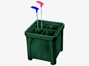 Green Kids Putter Holder