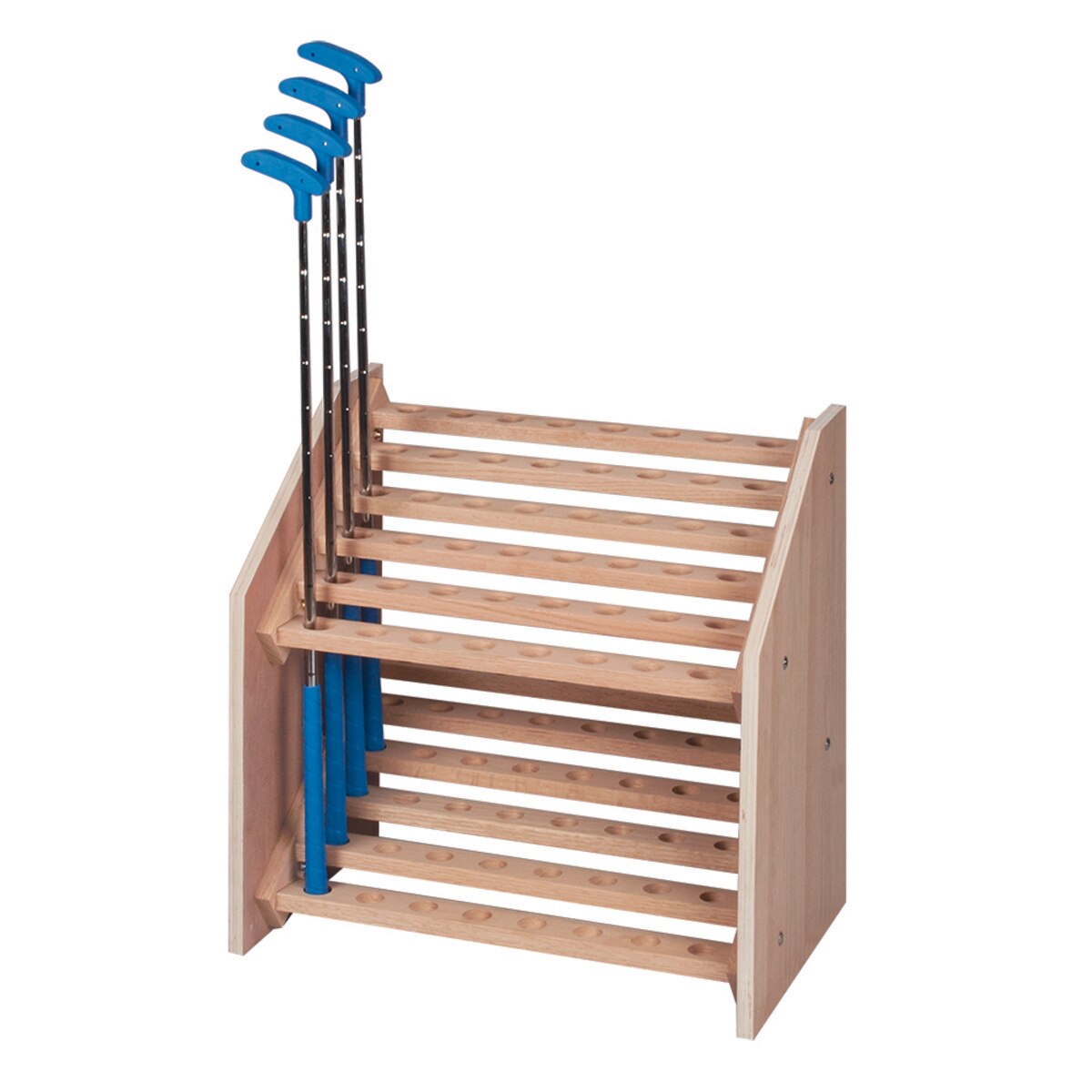 Small Maple Tiered Club Holder
