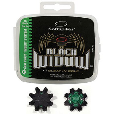 SoftSpikes Black Widow Golf Cleats