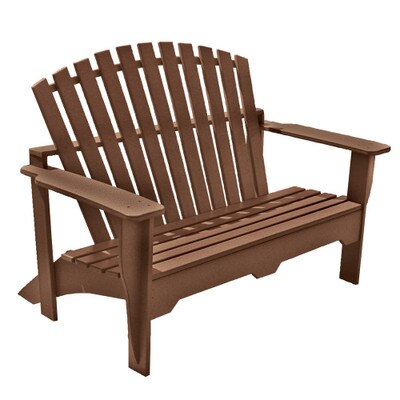 Adirondack Bench Brown