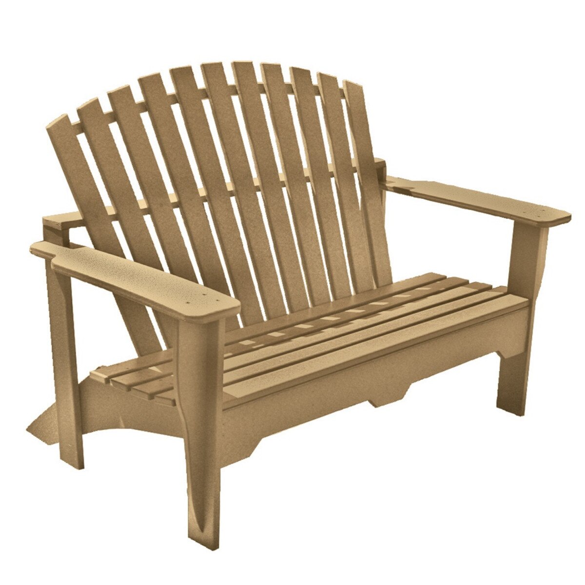 Adirondack Bench Driftwood