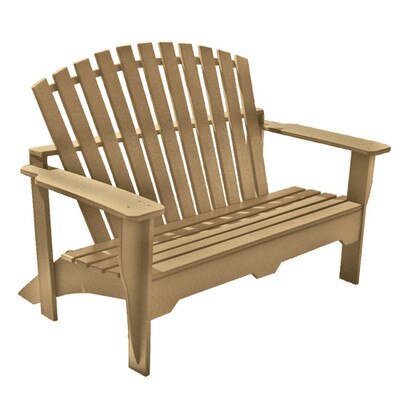 Adirondack Bench Driftwood