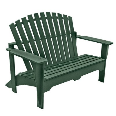 Adirondack Bench Green