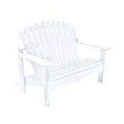 Adirondack Bench White