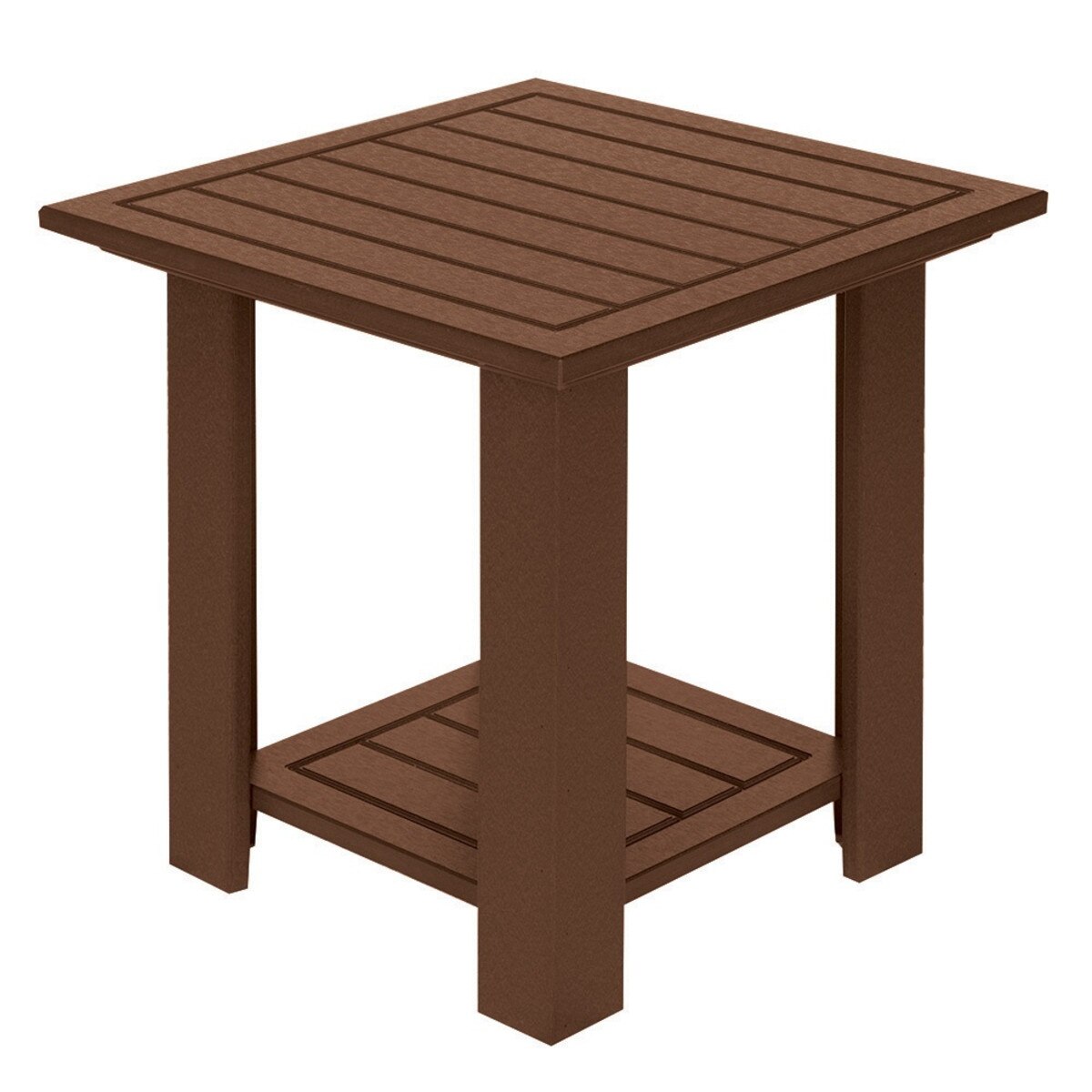 Adirondack End Table Brown