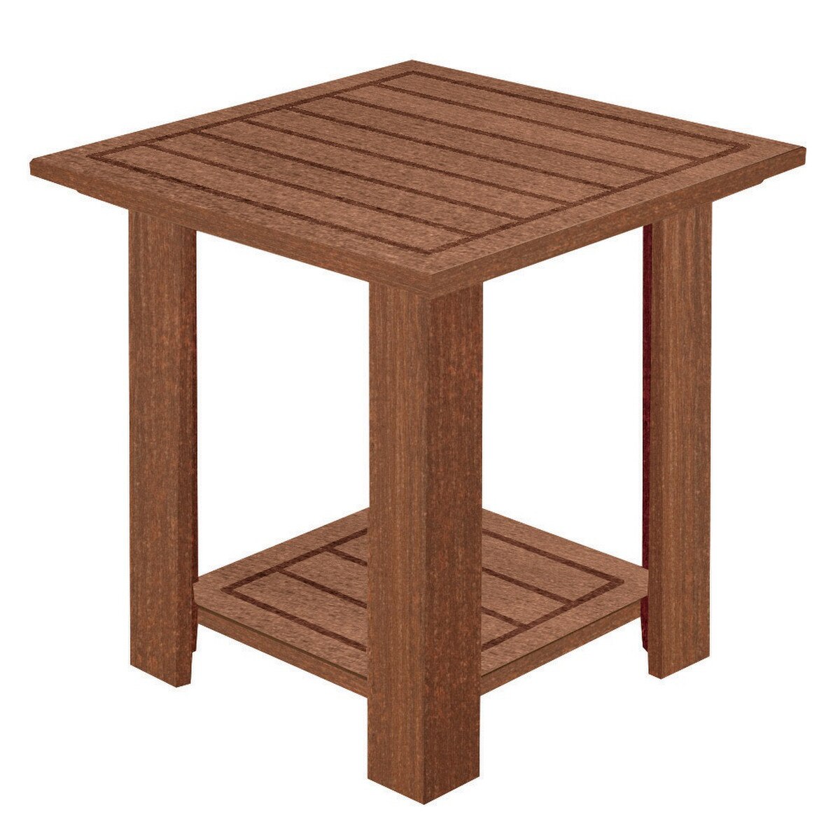 Adirondack End Table Walnut