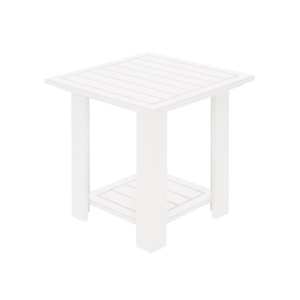 Adirondack End Table White