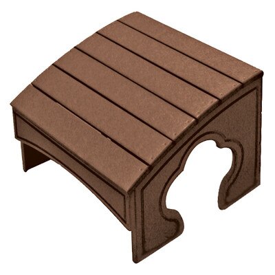 Adirondack Foot Stool Brown