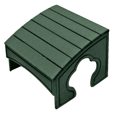 Adirondack Foot Stool Green