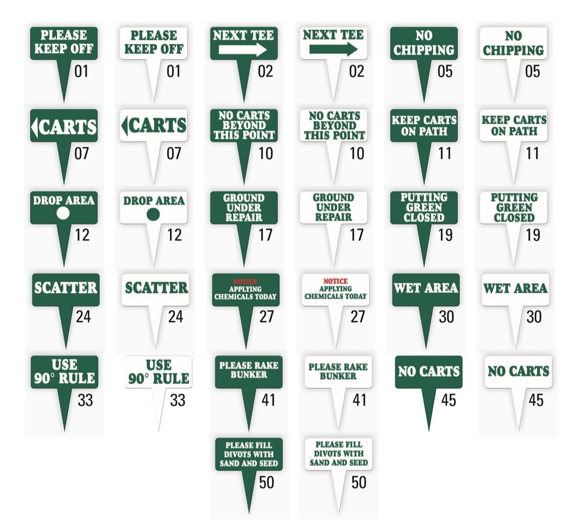 Aluminum Directional Signs