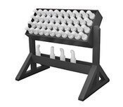 Angled Divot Bottle Holder