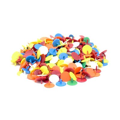 Plastic Ball Marker Plain Assorted