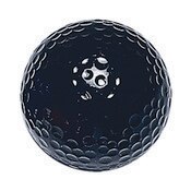 Black Mini Golf Balls