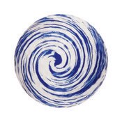 BLUE/WHITE SWIRL NOVELTY