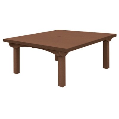 Cape Cod Square Dining Table 60"BRN