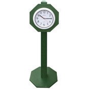 Clock On Post