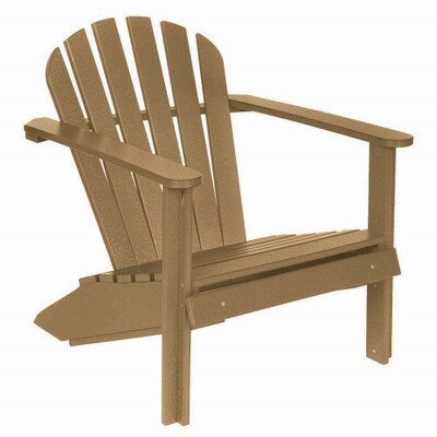 Cozy Adirondack Chair Driftwood