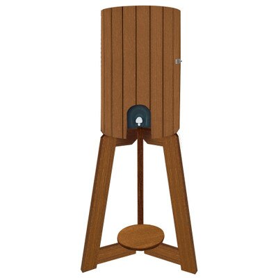 Deluxe Tripod Water Station Walnut