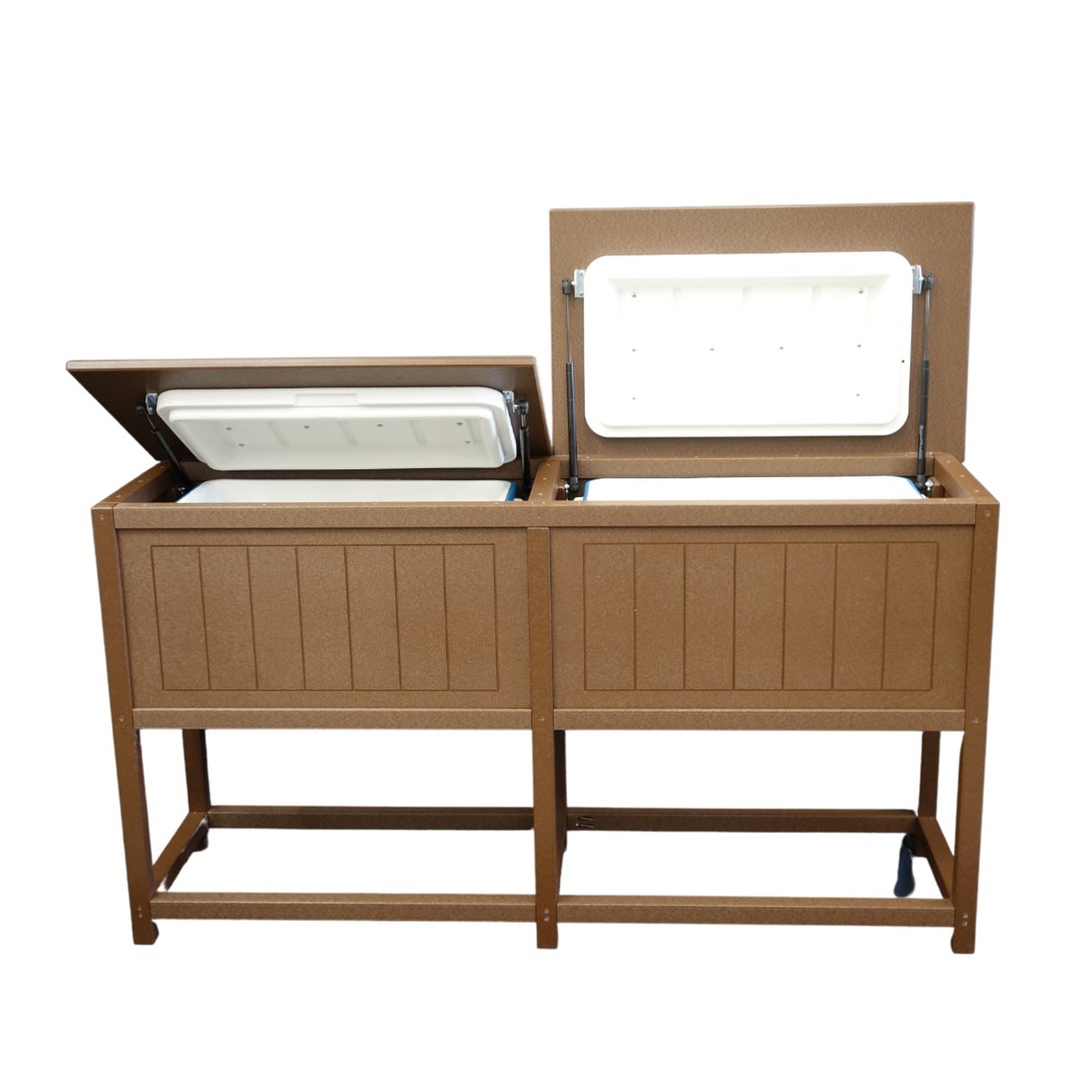 Double Raised Ice Chest Driftwood