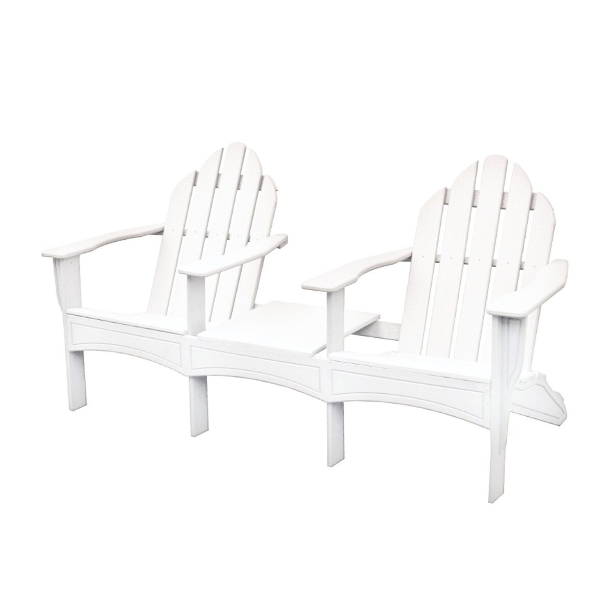Double Adirondack White