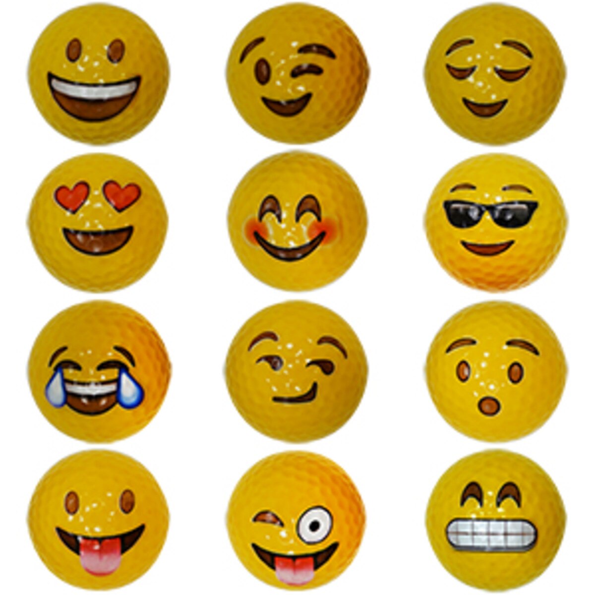 Emoji Novelty Golf Balls