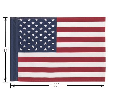 14x20 Screen Printed American Flag