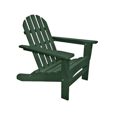 Folding Adirondack Green