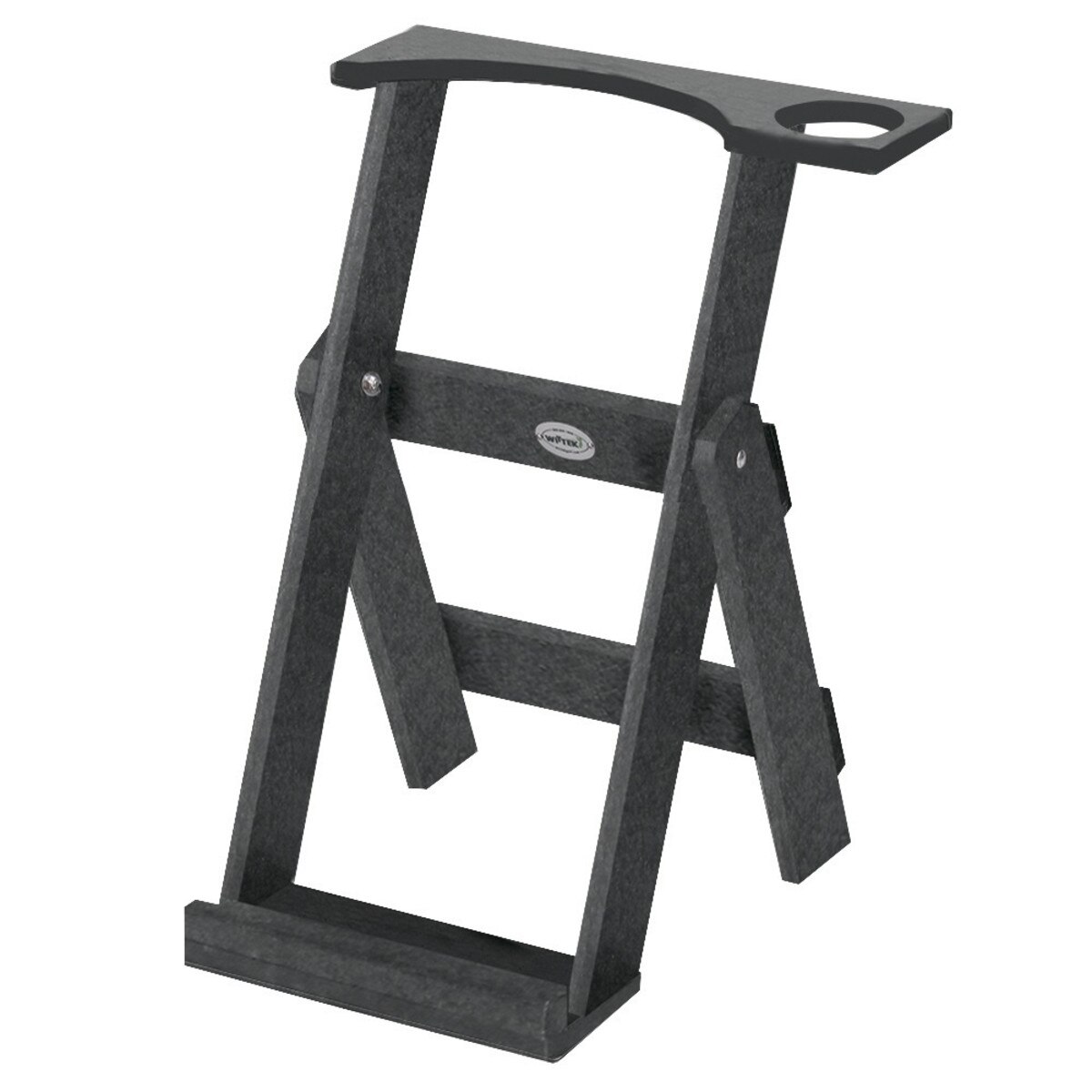 Folding Bag Stand Cup Holder Black