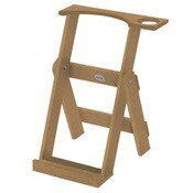 Folding Bag Stand Cup Driftwood