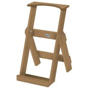 Folding Bag Stand Driftwood