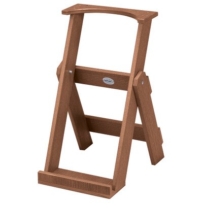 Folding Bag Stand Walnut