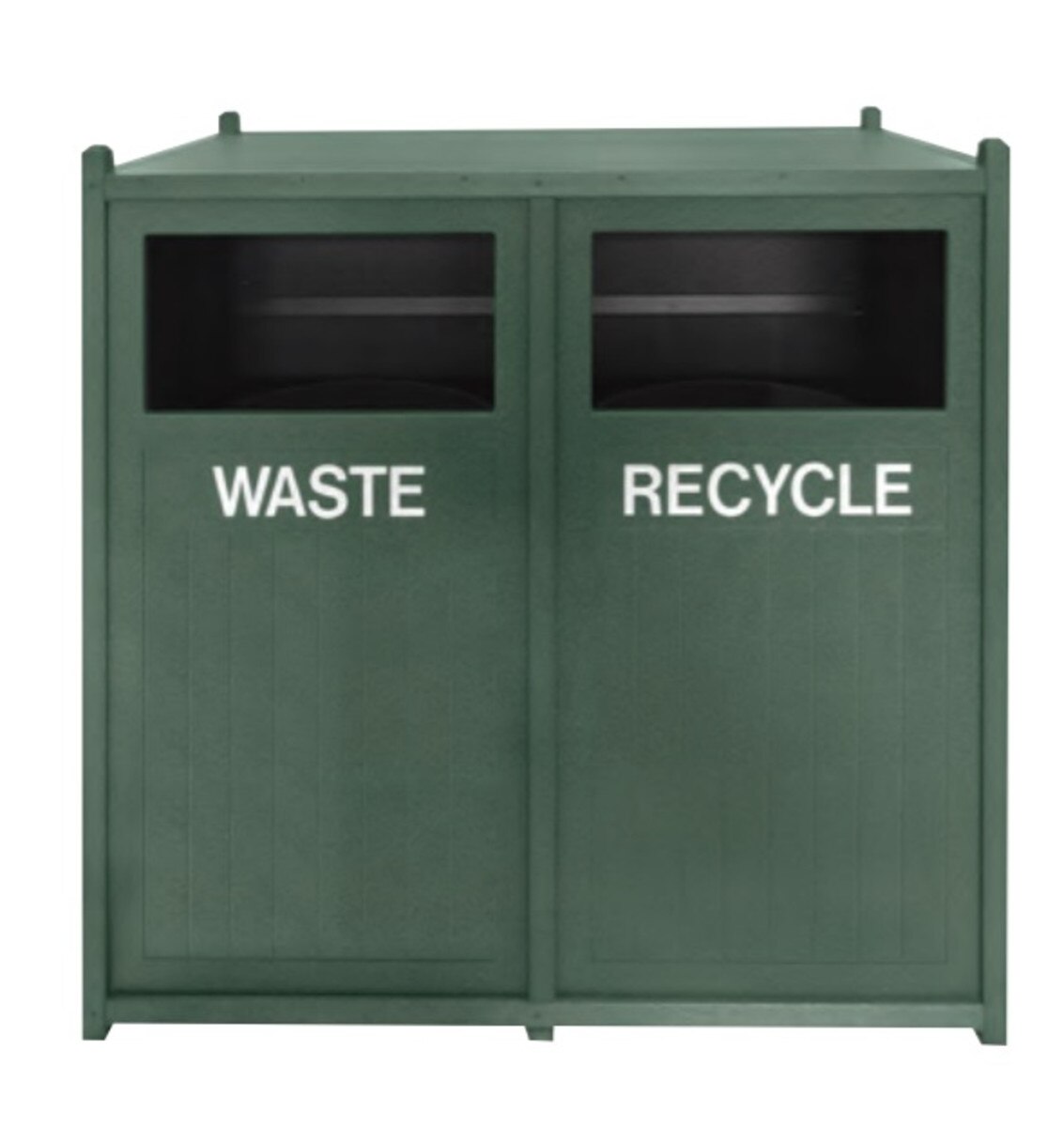 Front Load Recycling Center Green